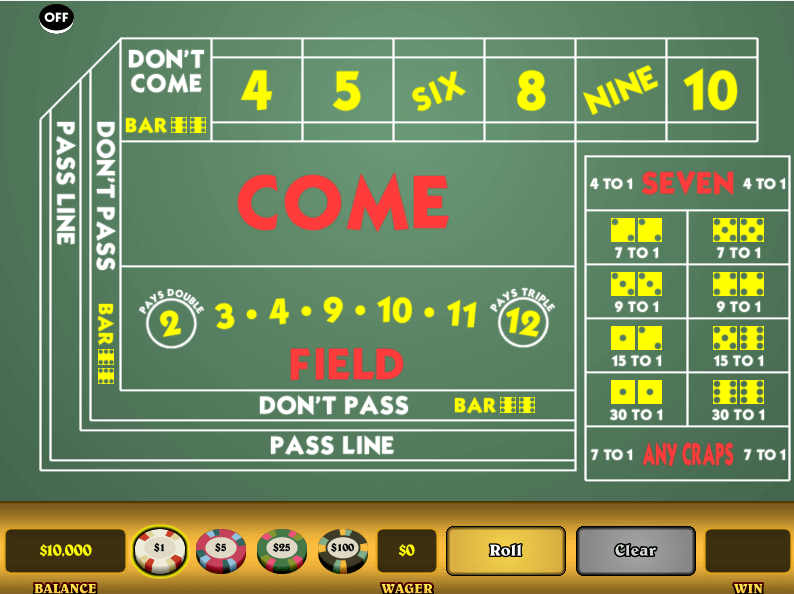 Du kan ikke spille craps p? de danske online casinoer, men derfor kan du jo alligevel godt lade dig inspirere af, hvordan det eventuelt ville se ud, hvis det var blandt de ellers st?rke spiltilbud