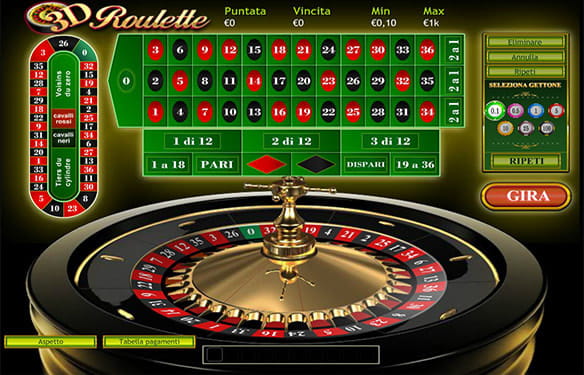 La piacevolissima roulette tridimensionale