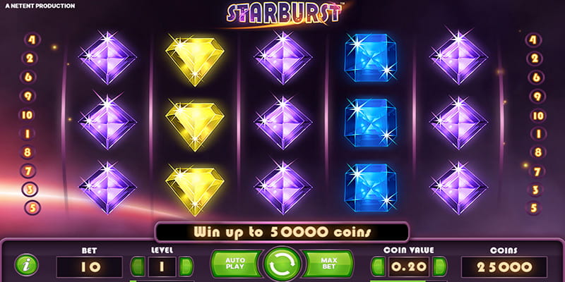 Starburst slot online spelen