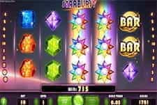 The gems of the Starburst slot.