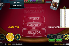 Efbet casino live Baccarat de la Pragmatic Play