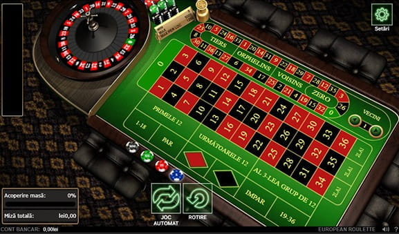 Joac? ruleta european? pe net