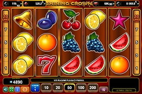 Joac? Shining Crown direct ?n cazinoul mobil Winbet