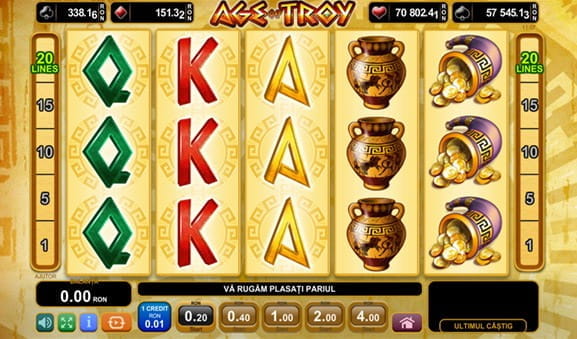 Age of Troy Slot la Netbet Casino