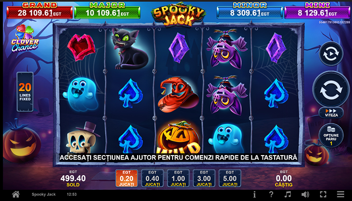 Spooky Jack Clover Chance slot