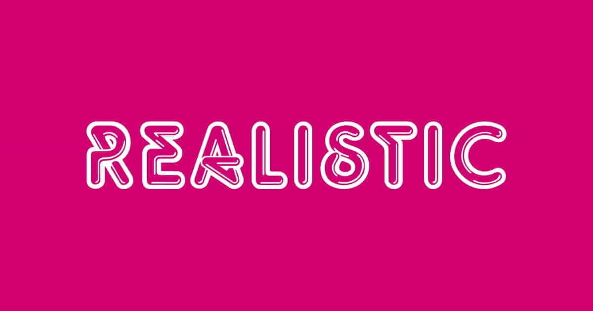 The Realistic Games logo.