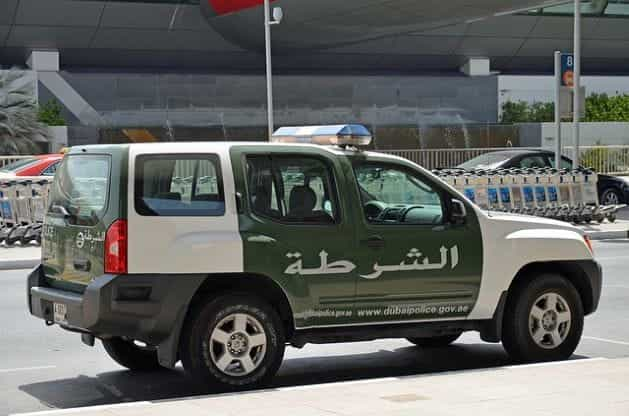 Dubai Police Car.