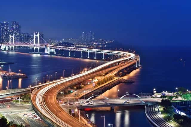 Korean bridge.