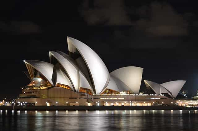 Sydney harbour.