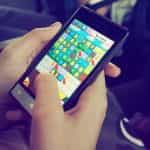 Mobile gaming.