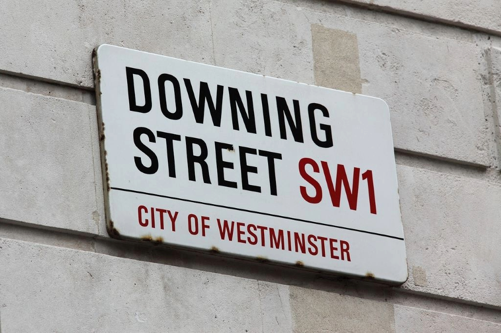 An Image Showing London's Downing Street